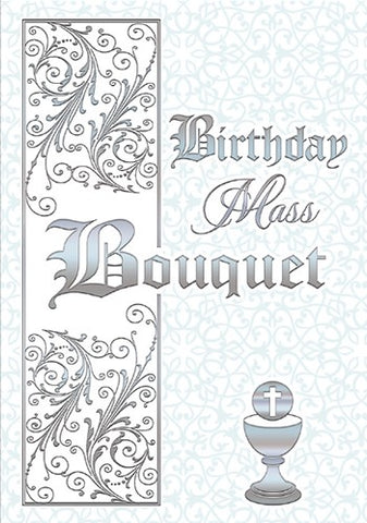 Birthday Mass Card