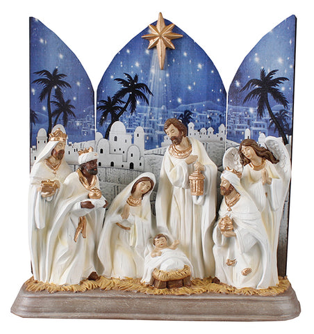 Nativity Set - 6" figures with background
