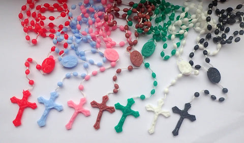 Economical Plastic Rosary