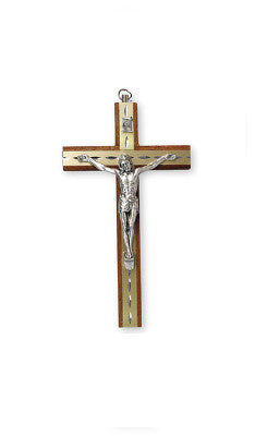 Mahogany Wooden Crucifix