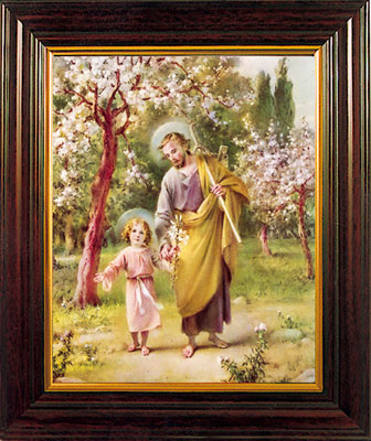 St. Joseph 8 x 6" Framed