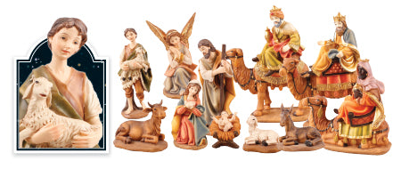 Nativity Set - 11 resin figures 6"