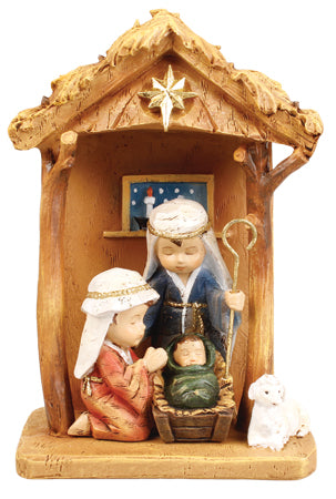 Children's Nativity - Resin 7"