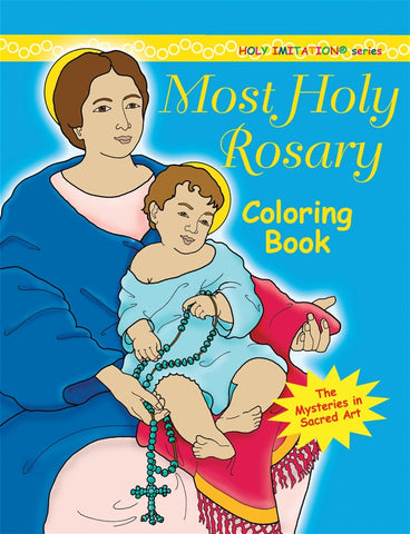 Most Holy Rosary Colouring Book