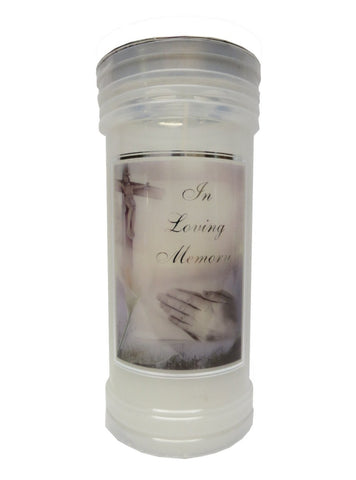 In Loving Memory Votive Candle (3 days burn time)