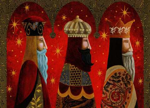Kings from the Orient Christmas Card