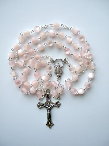 Pale Pink Rosary