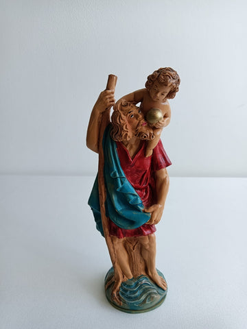 Statue of Saint Christopher and Baby Jesus