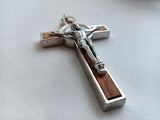 St. Benedict Crucifix (metal and wood)