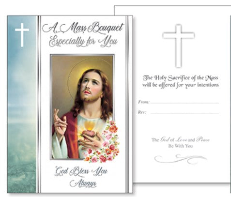 Card - Get Well Mass Bouquet - Jesus 1