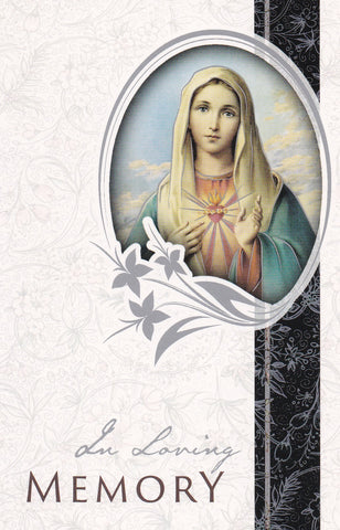 In Loving Memory Mass Card