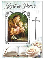 Rest in Peace Mass Card