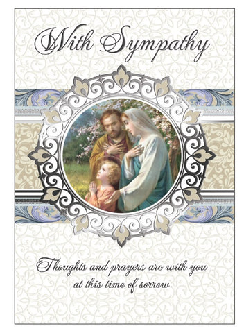 Sympathy Mass Card
