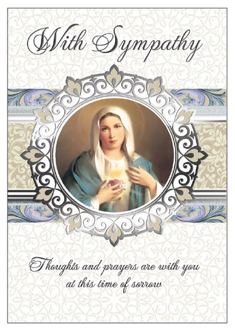 Sympathy Mass Card