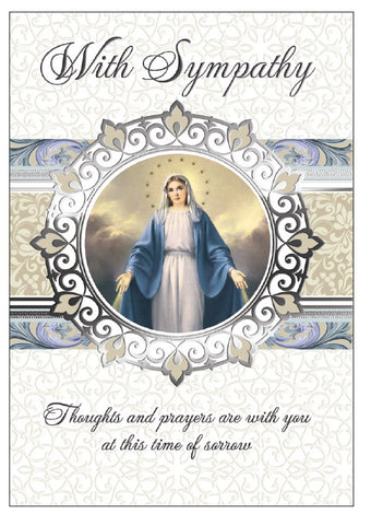 Sympathy Mass Card
