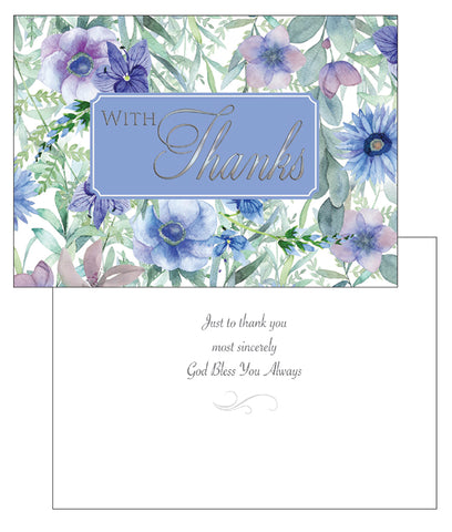Card - With Sincere Thanks
