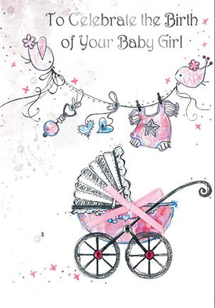 New Baby Girl Card