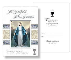 Get Well Mass Bouquet -Our Lady of Grace