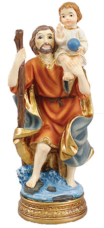 Florentine 5 inch Statue - Saint Christopher
