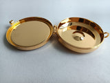 Eucharist pyx enamel fish wheat diam. 5cm