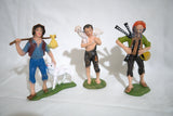 Plastic Nativity Set - 12 figures 12cm