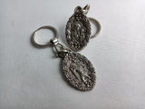Keychain of the Madonna of Czestochowa and Saint Christopher 2