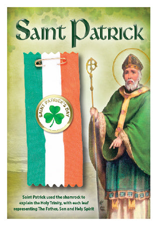 St Patrick's Day Badge - Shamrock