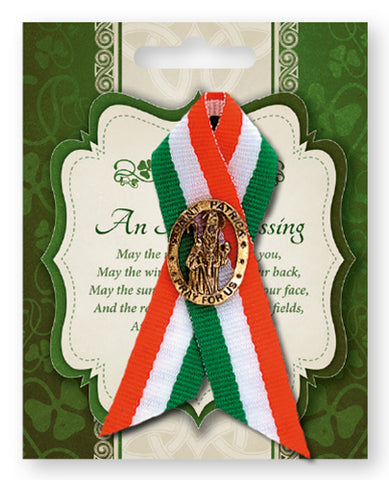 24kt Gold Plated St Patrick Pin/Brooch