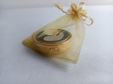 Eucharist pyx enamel fish wheat diam. 5cm