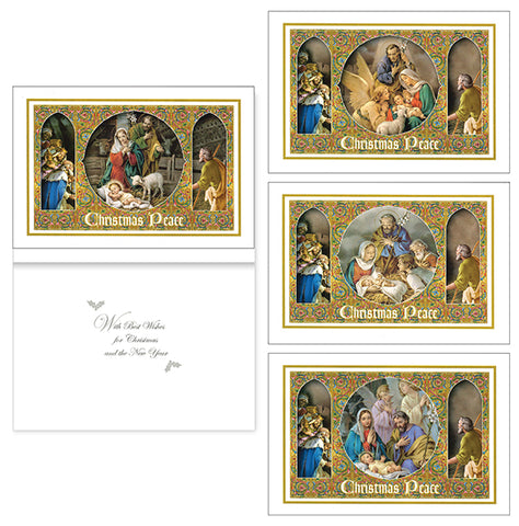 Christmas Box cards Christmas Peace 18 Cards