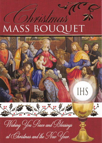 Large Christmas Mass Bouquet