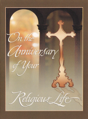 On Your Anniversary of  Religious life