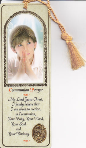 First Communion -  Bookmark boys 3