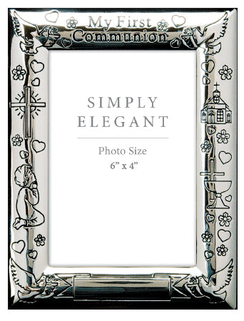 Silver Plated Engraved Photo Frame