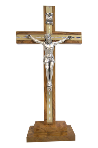 Wooden Standing Crucifix