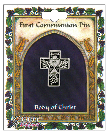 First Communion Monstrance Lapel Pin/Brooch