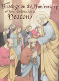 Blessings on the Anniversary of Your ordination as Deacon