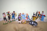 Plastic Nativity Set - 12 figures 12cm