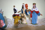 Plastic Nativity Set - 12 figures 12cm