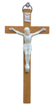 Wood Crucifix with glow in the Dark Corpus