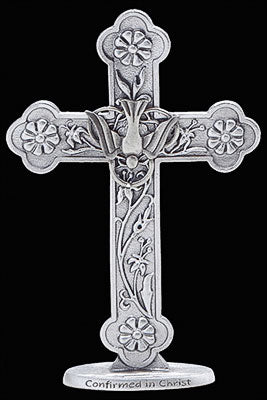 Pewter Confirmation Cross