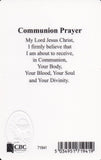 Communion Prayer Card for a Boy 4