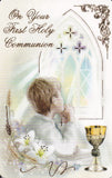 Communion Prayer Card for a Boy 2