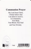 Communion Prayer Card for a Girl 4