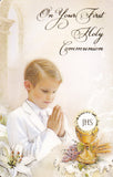 Communion Prayer Card for a Boy 3