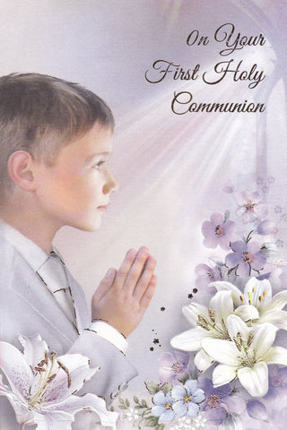 Communion Card/Boy 5