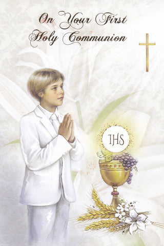 Communion Card/Boy 3
