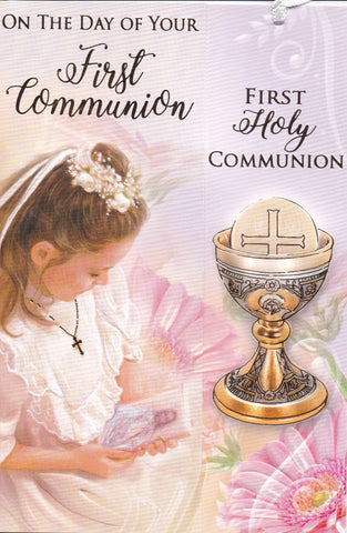 Communion Girl Card 2