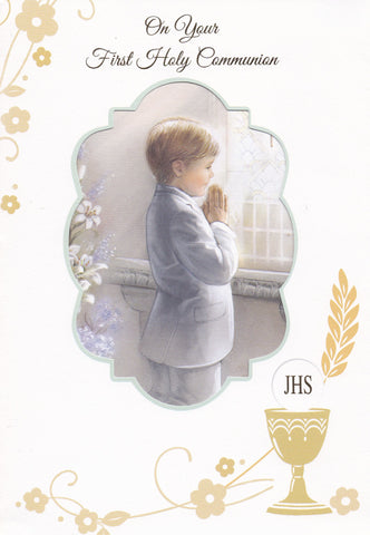 Communion Card/Boy 3