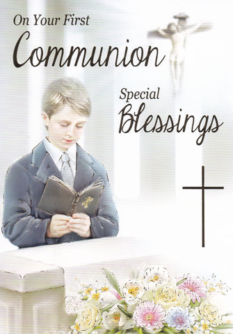 Communion Card/Boy 6